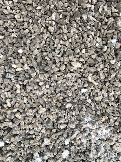 Щебень, Песок