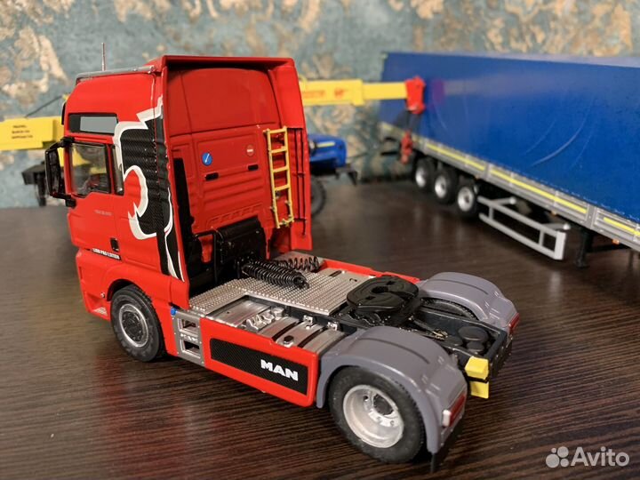 1:43 сцепки. евро тягачи mercedes/ man