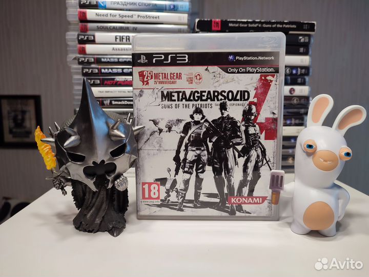 Игра Metal Gear Solid 4 25th Anniversary PS3