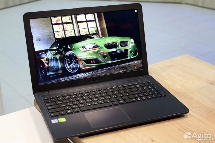 Ноутбук Asus для игр и графики / MX 110 / SSD