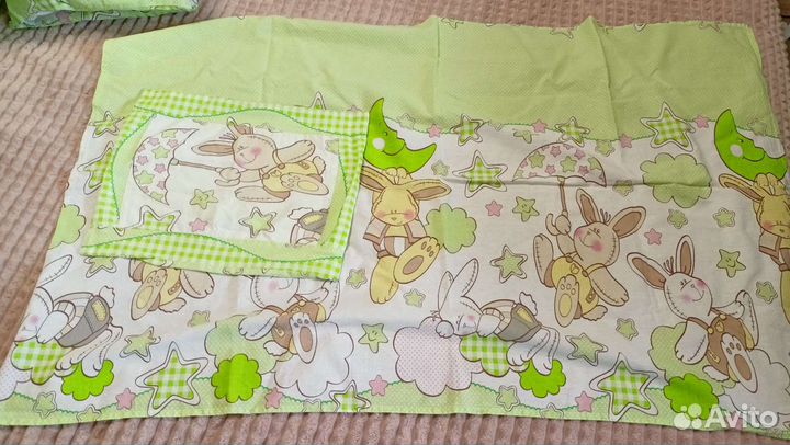 Бортики в детскую кроватку