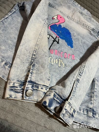 Джинсовка для девочки