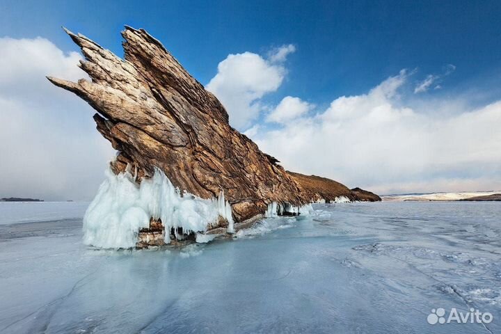 Тур на лед Байкала. От Ольхона до Листвянки