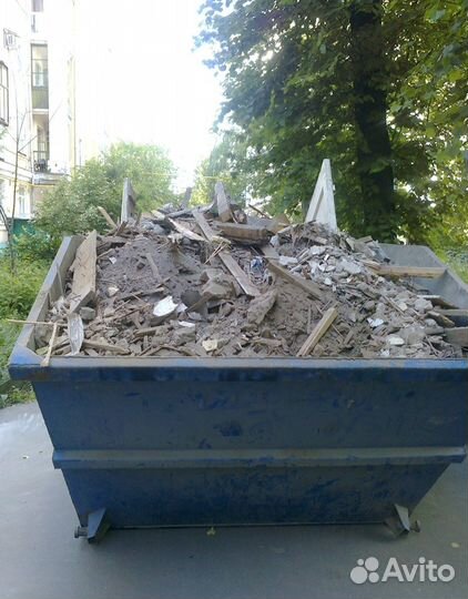 Вывоз мусора контейнер 8м3,20м3,27м3,самосвал