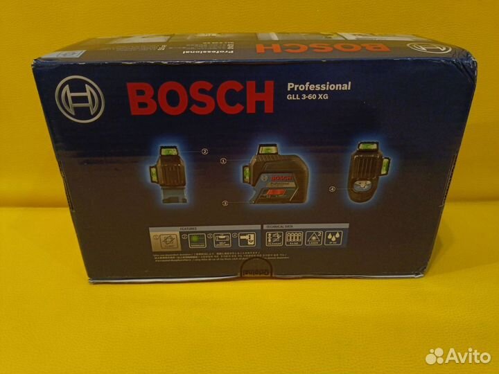 Лазерный нивелир Bosch GLL 3-60 XG