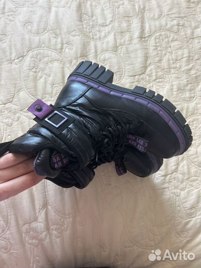 Ботинки теплые 35