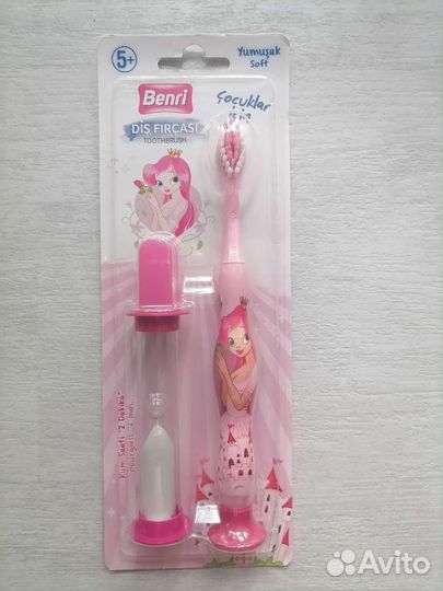 Набор зубная щётка + песочные часы