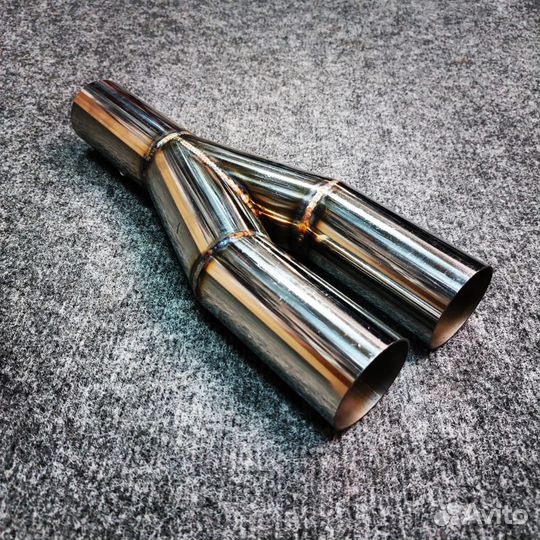 Переходник выпускной системы Y-образный 51мм - 2*