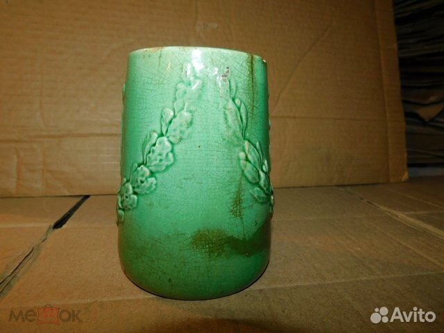 Старинная, кружка на память коронования Никовая 2