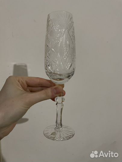Хрустальные фужеры бокалы СССР