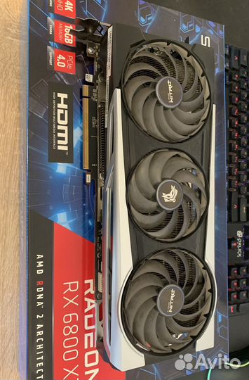 Видеокарта rx 6800 xt