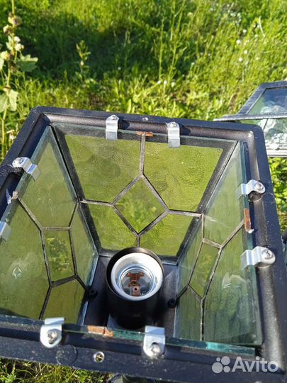 Фонарь уличный садовый