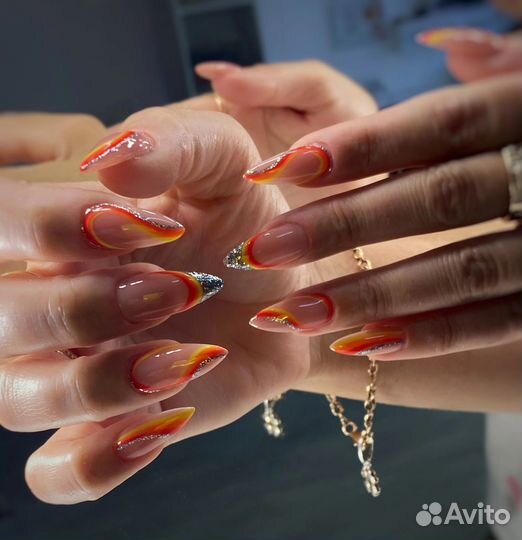 Маникюр,гель-лак,укрепление,наращивание ногтей
