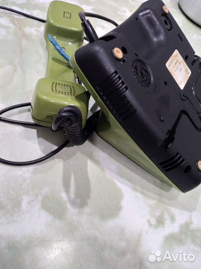 Стационарный телефон дисковый