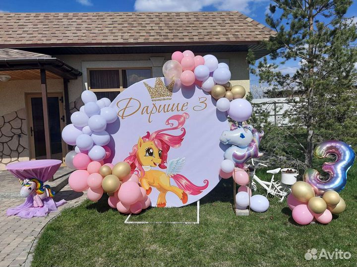 Декор шарами