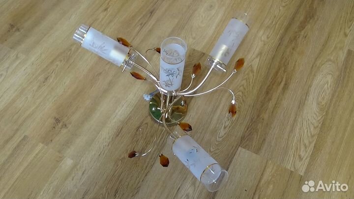 Люстра потолочная бу