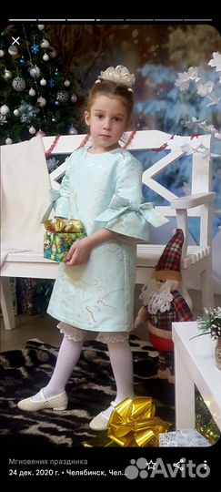 Платье для девочки 116-128