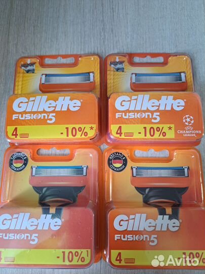 Сменные кассеты gillette fusion 5