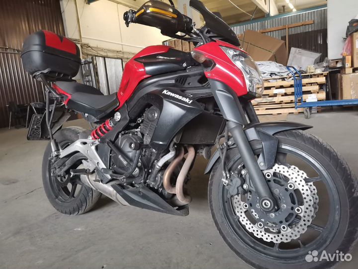 Kawasaki ER6-n красный 2013г.в
