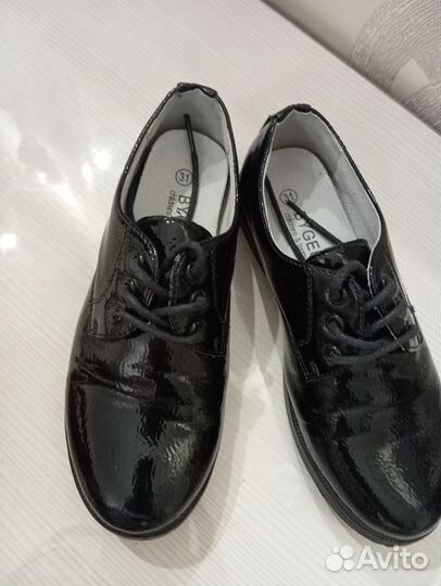 Полуботинки натуральная кожа