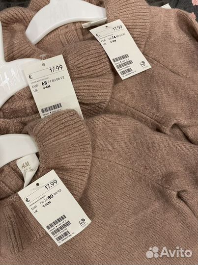 Платье детское новое h&m