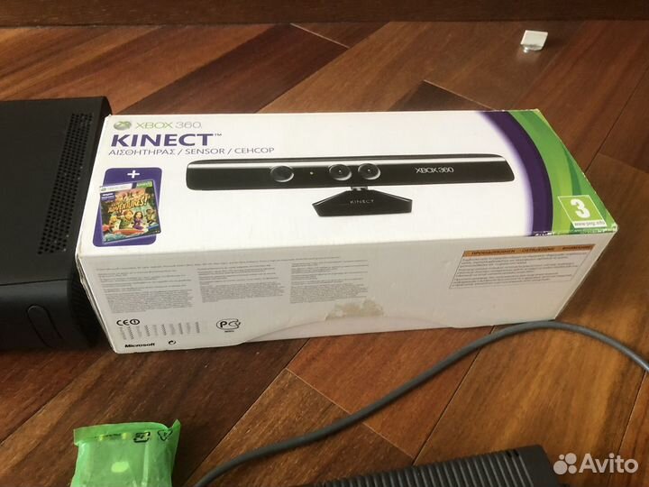 Xbox 360 + kinect + игры уникальный комплект