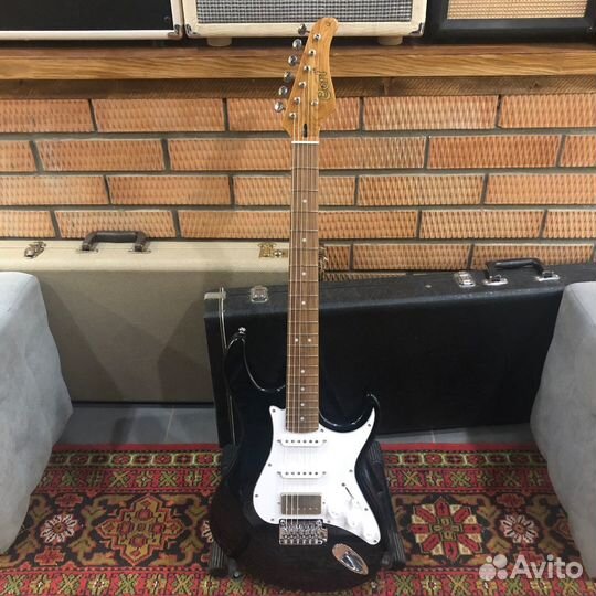 Электрогитара стратокастер Cort G260CS Black