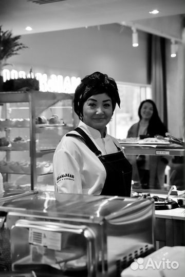 Кассир на линию раздачи в столовую