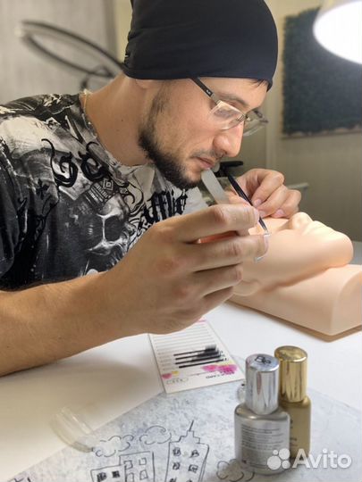 Обучение наращиванию ресниц. Выдаётся свидетельств