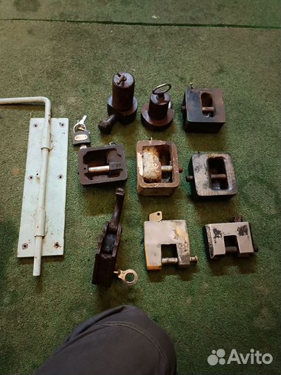 Замок навесной СССР и накладной