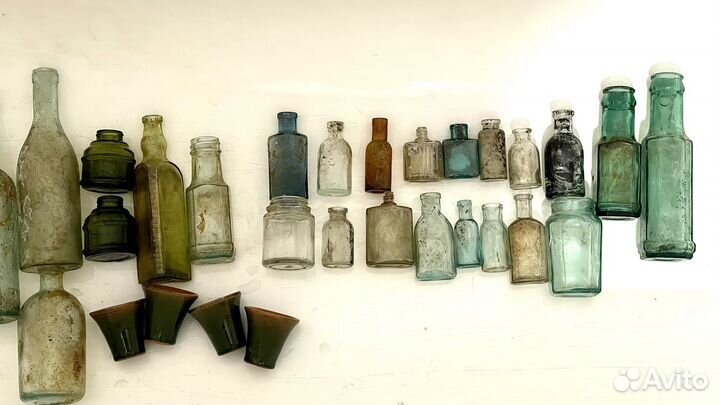 Старинные бутыльки