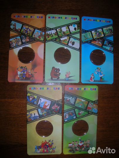 Все юбилейные 25 рублей России. Альбомы для монет