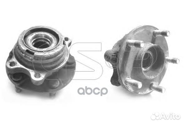 Ступица колеса в комплекте с подшипником nissan