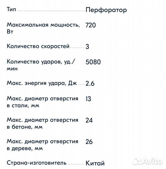 Перфоратор Интерскол абсолютно новый