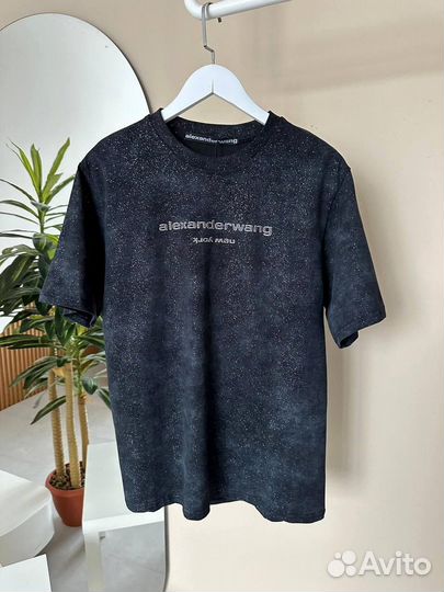 Alexander Wang шикарная футболка оверсайз