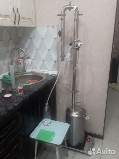 Бражная колонна 1,5 дюйма Вейн реформ) бак 20л