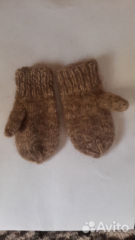 Варежки зимние детские