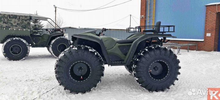 Квадроцикл Nord (Снегоход - Болотоход)