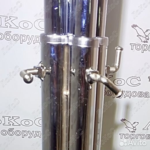 Вешало 4-х рожковое L700мм, H1000-2000мм, хром