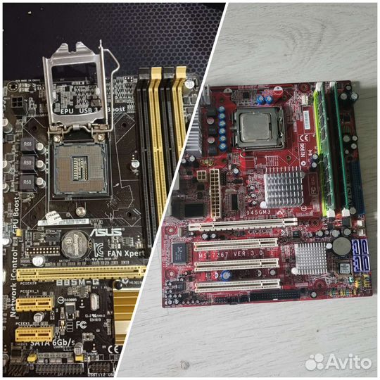 Материнские платы 775/1150