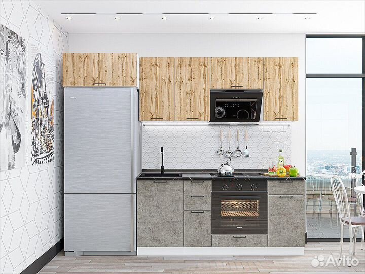 Кухни Виват(Флэт) с витрины.Новые.Все размеры