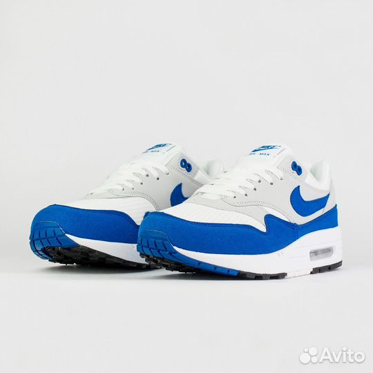 Кроссовки Nike Air Max 1 White / L.Blue (арт. 2302