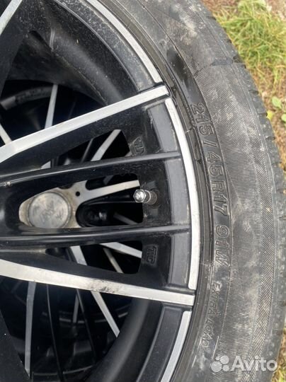 R17 Accelera Alpha 215/45, PCD 5x100 DIA 55