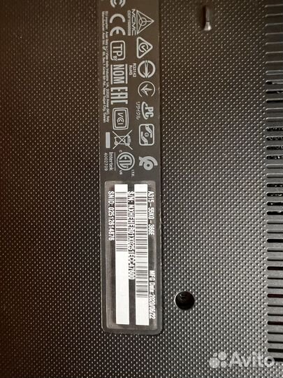 Ноутбук Acer Aspire 3 A315-55 series