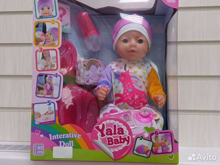 Кукла пупс новая