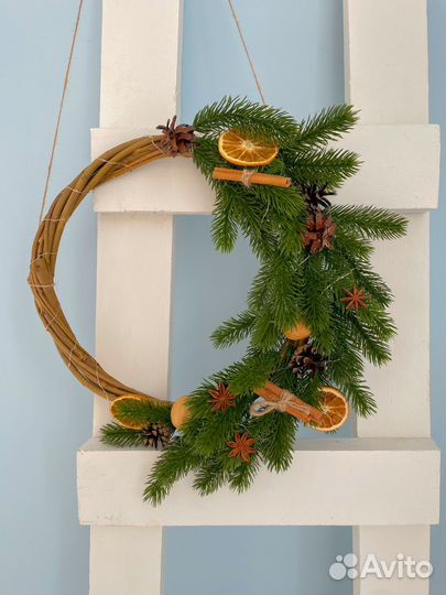 Венок новогодний