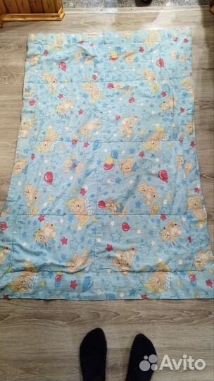 Детское одеяло в кроватку