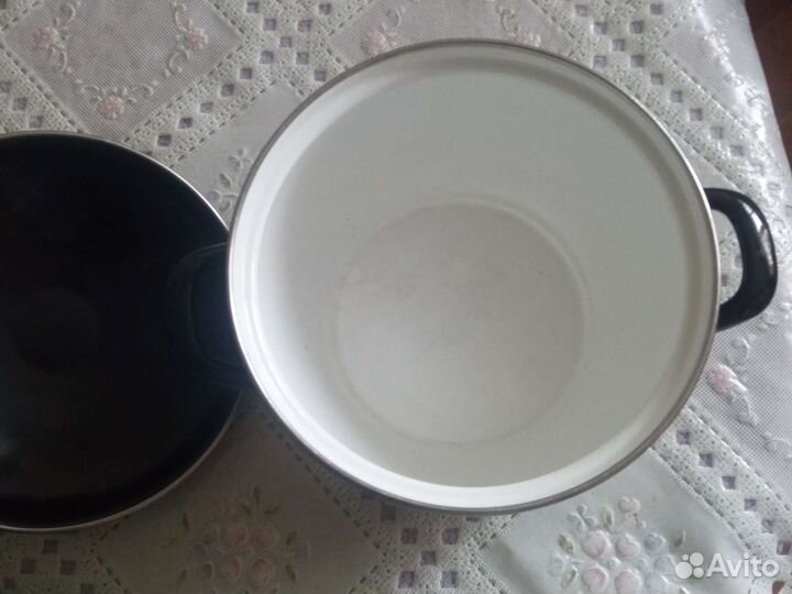 Кастрюля эмалированная б/у, 3 л, Турция