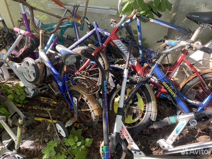 Велосипеды бу и самокаты бу детские