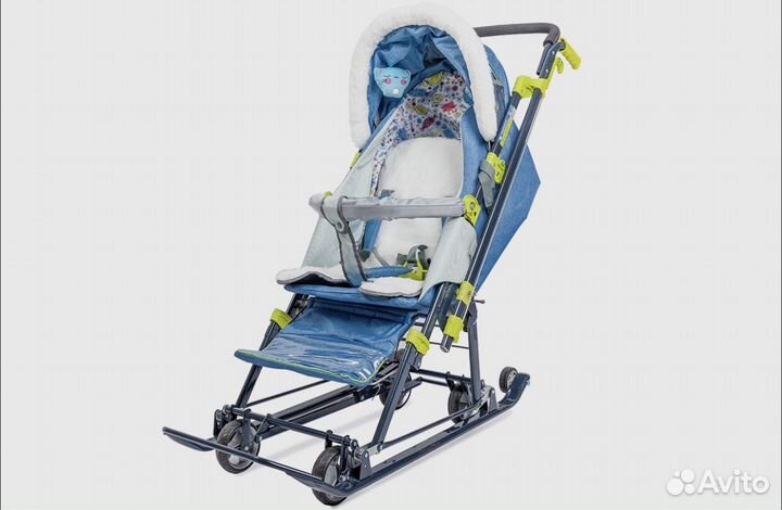 Санки-коляска Nika - Ника Детям 7-7